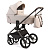 Коляска 2 в 1 Peppy Monaco Thermo Beige рама серо-коричневая